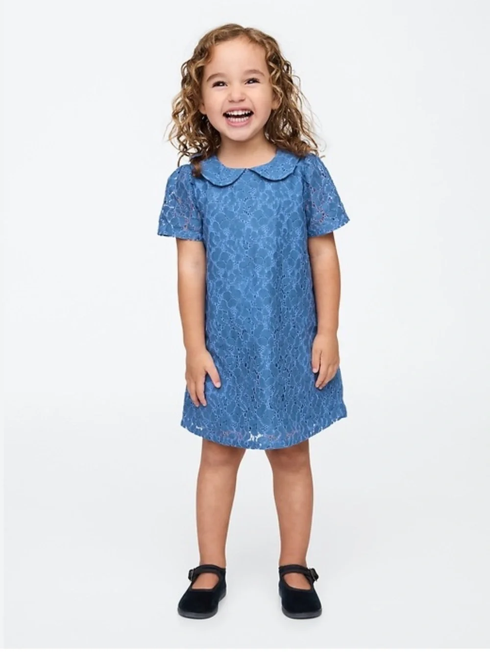 Gap Lace Peter Pan Collar Dress